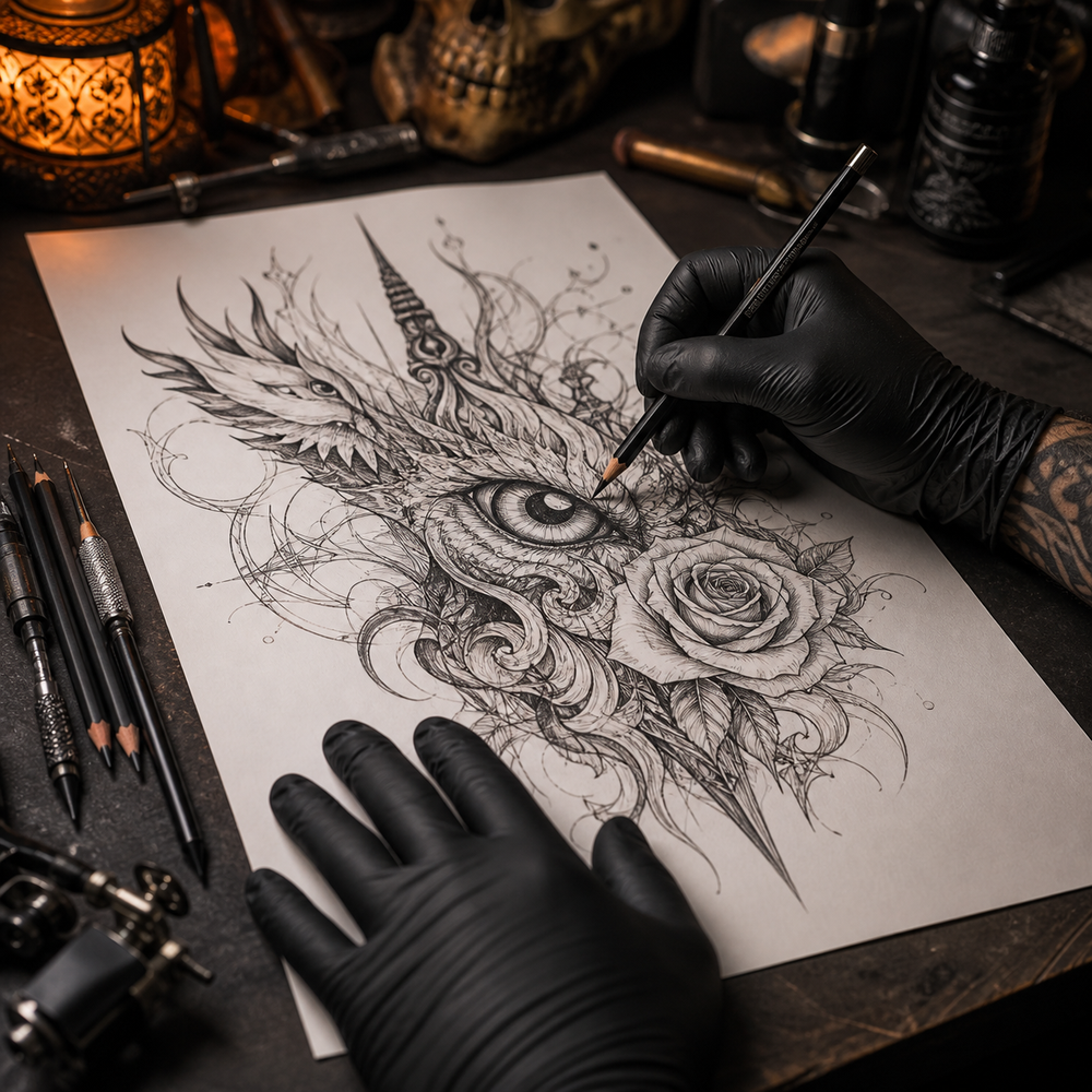 Consultation gratuite de 30 minutes – Projet de tatouage sur mesure