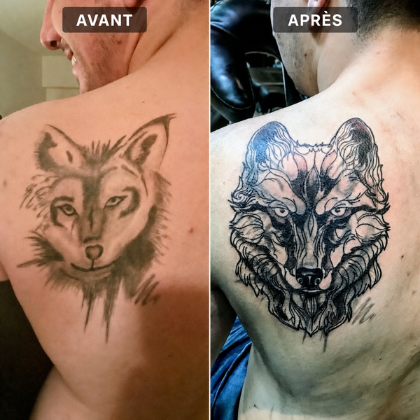 Cover Up - Avant Après